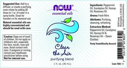 Freshen Any Space with  100% Pure "Clear the Air" Essential Oil Blend, 1-Ounce