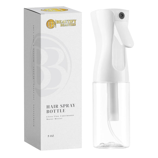 Hair Spray Bottle – Ultra Fine Continuous Water Mister for Hairstyling, Cleaning, Plants, Misting & Skin Care