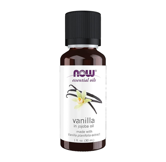 Vanilla Oil, Blend of 100% Pure Vanilla Bean Extract in Pure Jojoba Essential Oil