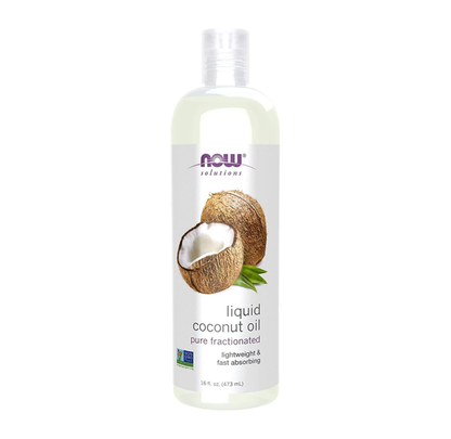 Liquid Coconut Oil, Light and Nourishing, Promotes Healthy-Looking Skin and Hair