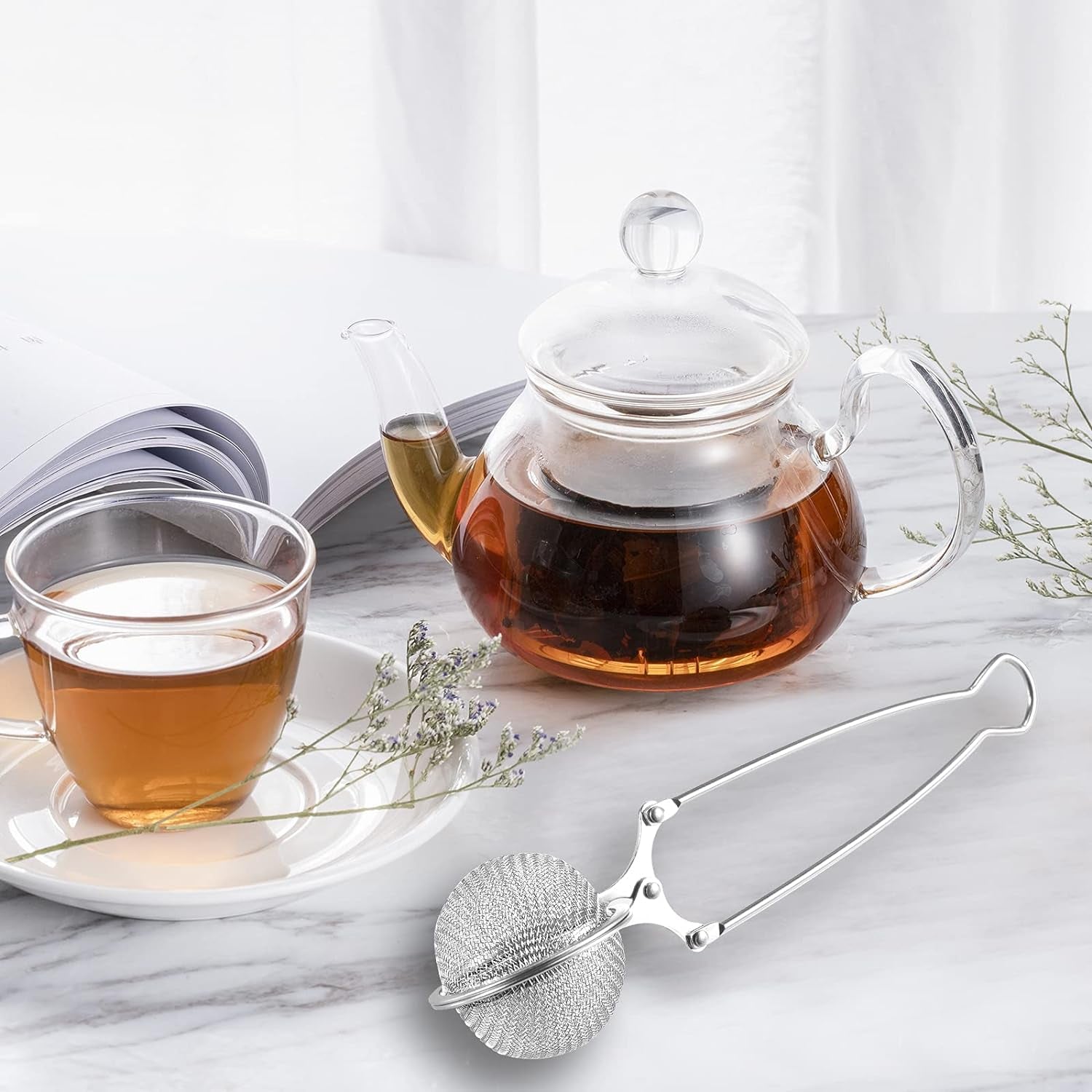 Snap Ball Tea Strainer Set