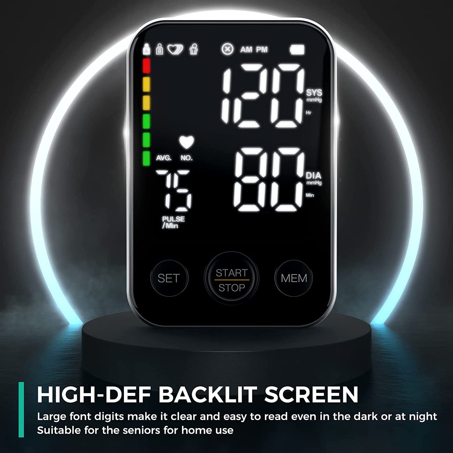 Accurate and Convenient Blood Pressure Monitor for Home Use