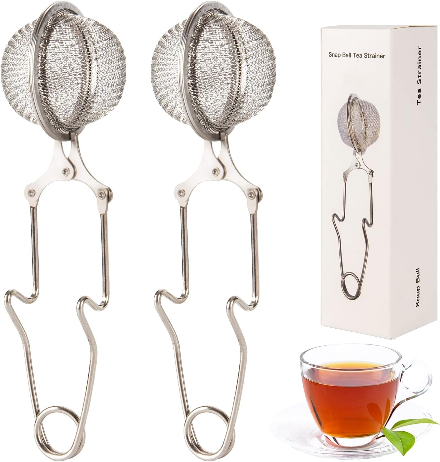 Snap Ball Tea Strainer Set