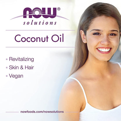 Liquid Coconut Oil, Light and Nourishing, Promotes Healthy-Looking Skin and Hair