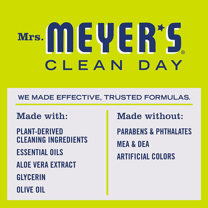 Mrs. Meyer's Clean Day Liquid Hand Soap Made with Essential Oils