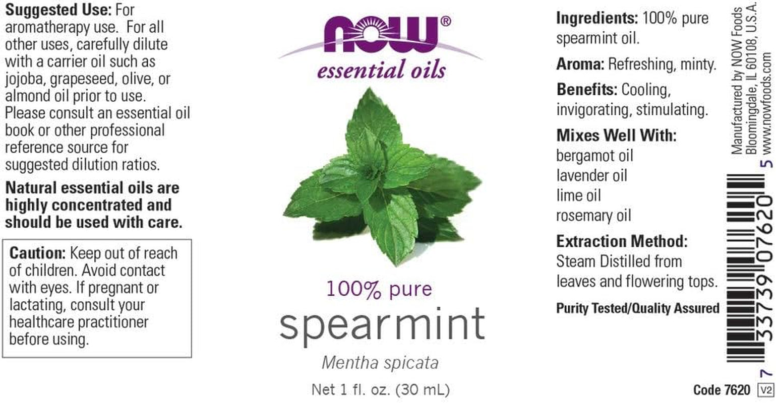 100% Pure Spearmint Essential Oil, 1 oz (Pack of 2)