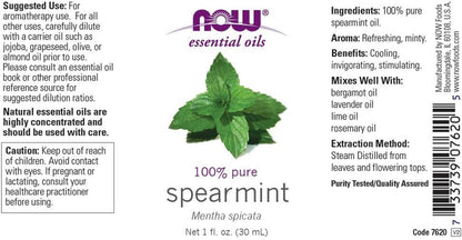 100% Pure Spearmint Essential Oil, 1 oz (Pack of 2)