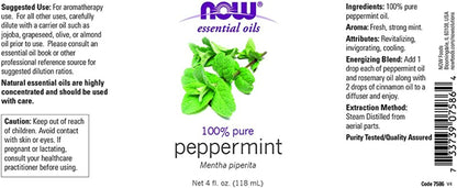 Peppermint Essential Oil, 4-Ounce