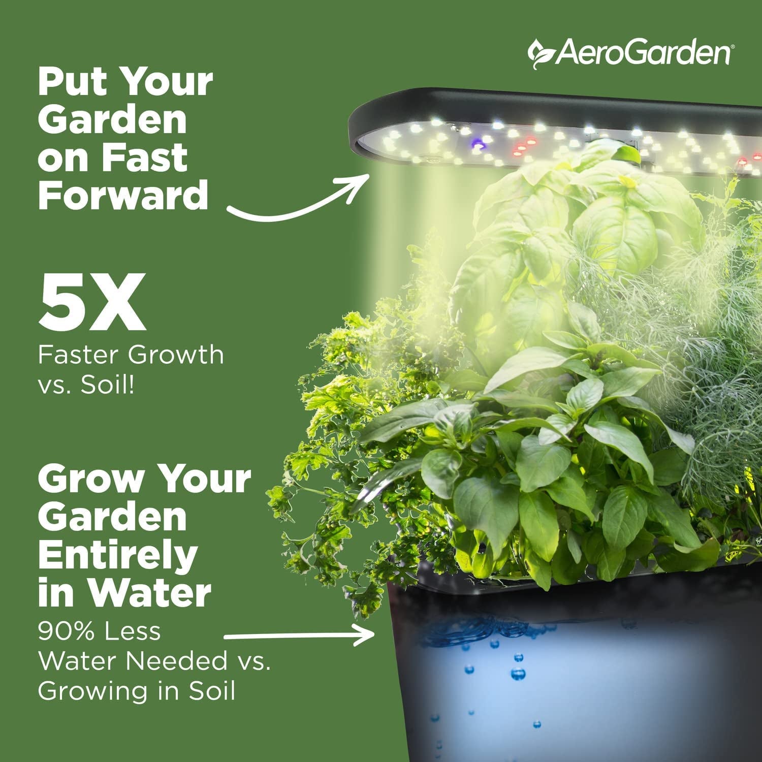 Grow Fresh Herbs All Year Round with the  AeroGarden Harvest