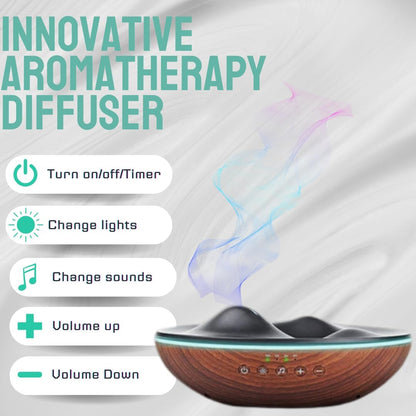 Innovative Aromatherapy Oil Diffuser with Essential Oil Set for Large Room